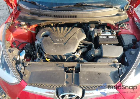 2013 Hyundai Veloster Base W/Black из США, поврежденный, VIN KMHTC6AD4DU093155